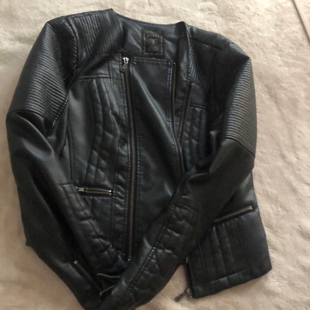 Leather Jacket by Guess